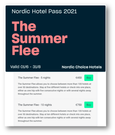 The Summer Flee Pass