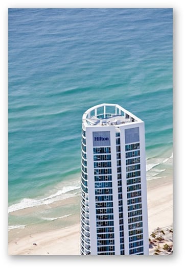 Hilton Hotel Surfers Paradise - Earth hour blog