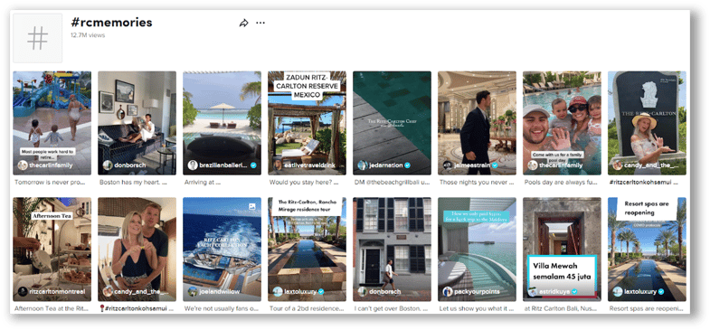 Tiktok blog Ritz-Carlton